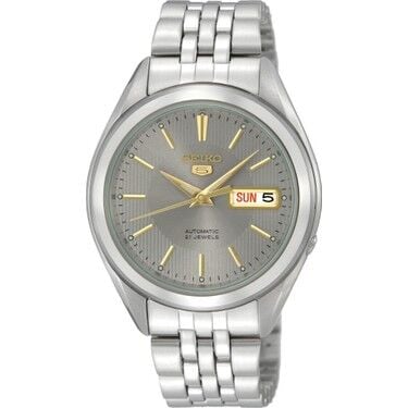 Seiko 5 Japon SNKL19J1 39 mm Gri Otomatik Erkek Kol Saati