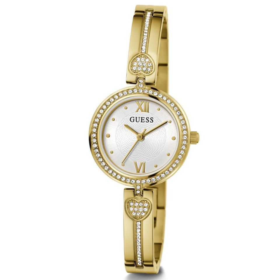 Guess GUGW0655L2 Quartz Çelik Altın Rengi Beyaz Kadran 27 mm Kadın Kol Saati
