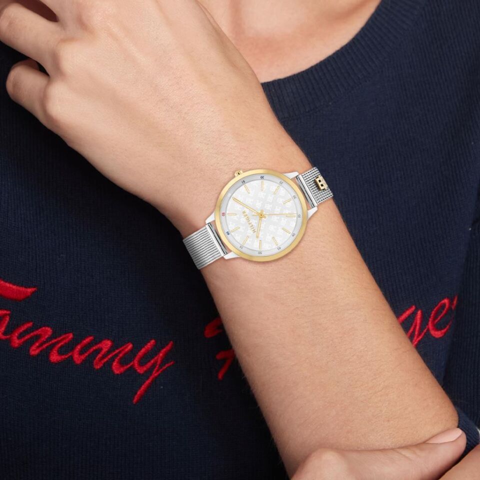 Tommy Hilfiger TH1782586 Hasır Metalik Gri 36 mm Kadın Kol Saati