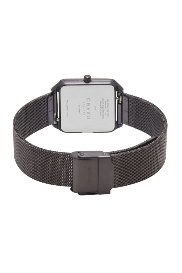 Obaku Denmark V309LXXNMN Quartz Hasır Kahverengi 26 mm Kadın Kol Saati