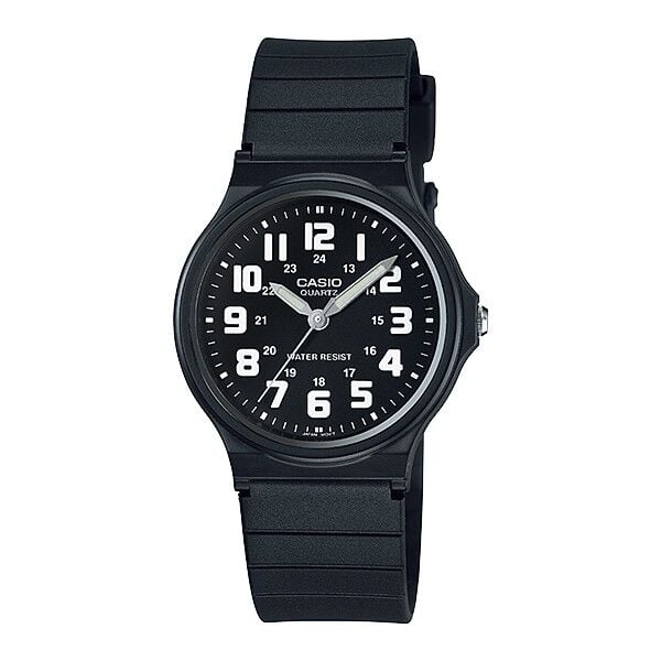 Casio MQ-71-1BDF Quartz Silikon Siyah 35 mm Erkek Kol Saati