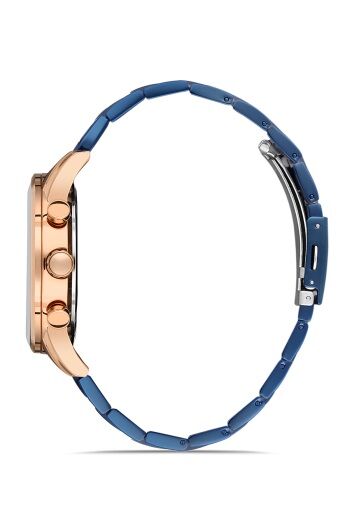 Ferro FM11225A-T Quartz Çelik Lacivert 44 mm Fonksiyonları Aktif Erkek Kol Saati