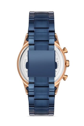 Ferro FM11225A-T Quartz Çelik Lacivert 44 mm Fonksiyonları Aktif Erkek Kol Saati