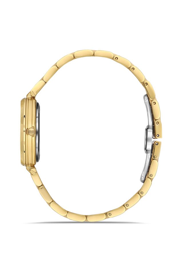 Ferro FL43006A-B Quartz Çelik Altın Rengi 32 mm Kadın Kol Saati