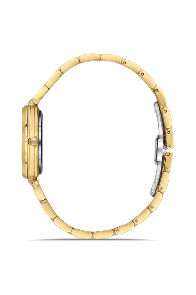 Ferro FL43006A-B Quartz Çelik Altın Rengi 32 mm Kadın Kol Saati