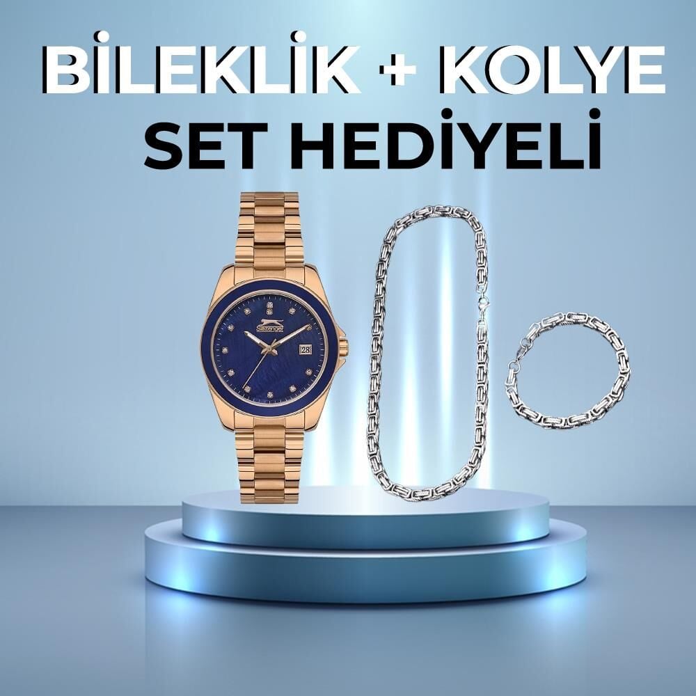 Slazenger SL.09.2142.3.02 Çelik Rose Gold 34 mm Kadın Kol Saati