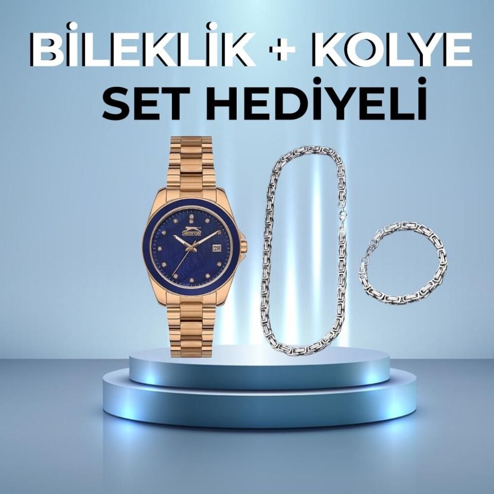 Slazenger SL.09.2142.3.02 Çelik Rose Gold 34 mm Kadın Kol Saati