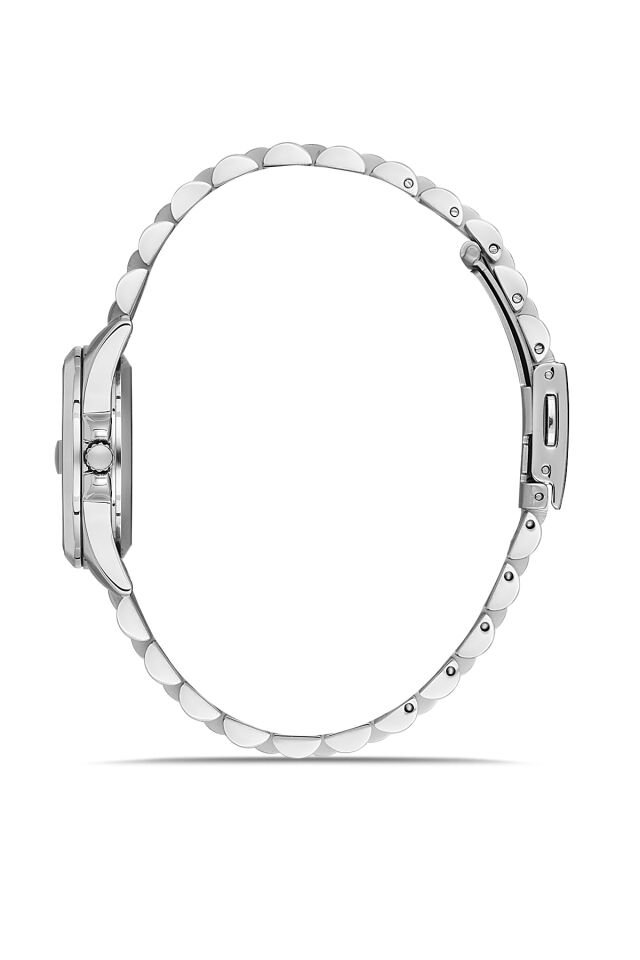 Ferro Gümüş Çelik Kordon Kadın Kol Saati FL21542AWT-A 3ATM Su Geçirmez 2 Yıl Garantili HediyePaketli