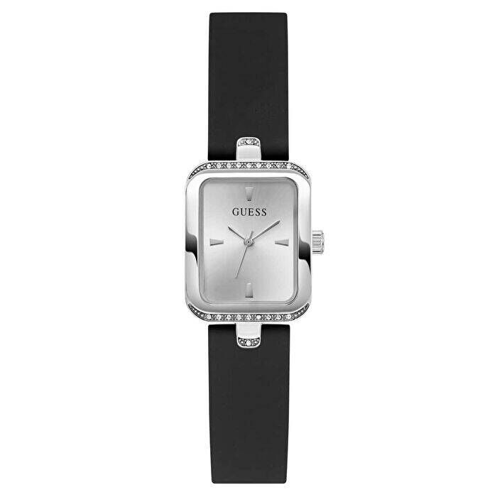 Guess GUGW0926L1 Quartz Silikon Siyah Gri Kadran 22 mm Kadın Kol Saati