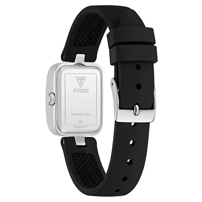Guess GUGW0926L1 Quartz Silikon Siyah Gri Kadran 22 mm Kadın Kol Saati