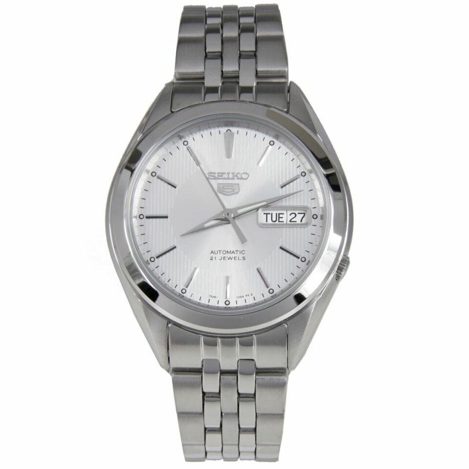 Seiko 5 SNKL15K1S Otomatik Çelik Gri 10 ATM 39 mm Erkek Kol Saati