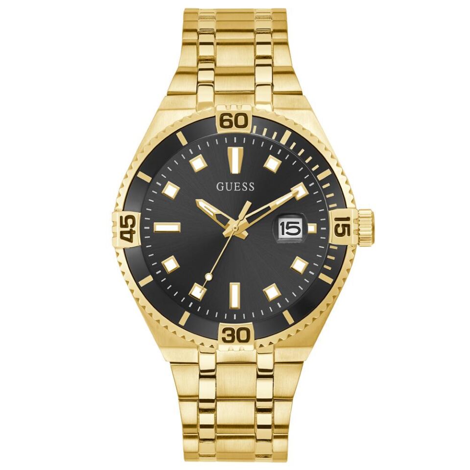 Guess GUGW0330G2 45 mm Altın Rengi Erkek Kol Saati