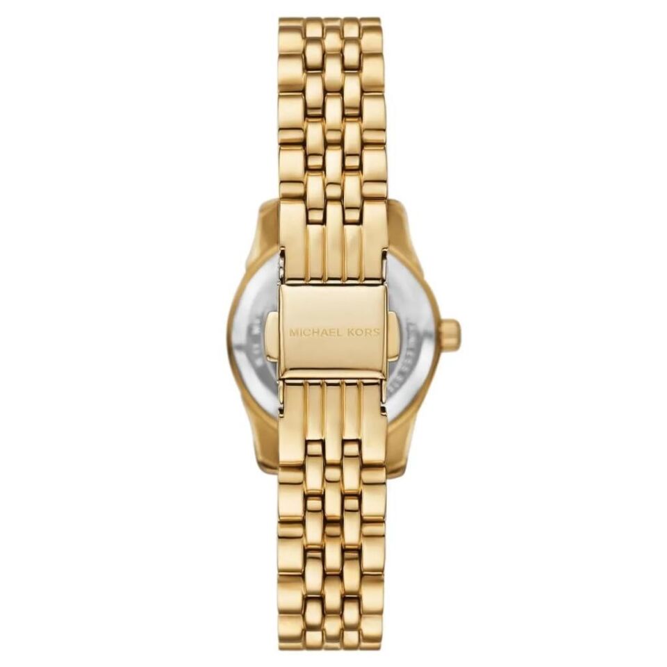 Michael Kors MK4842 Quartz Çelik Altın Rengi Yeşil Kadran 26 mm Kadın Kol Saati