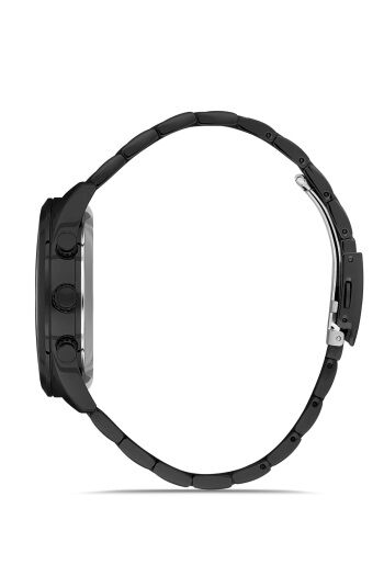 Ferro FM31454A-G Quartz Çelik Siyah 44 mm Fonksiyonları Aktif Erkek Kol Saati