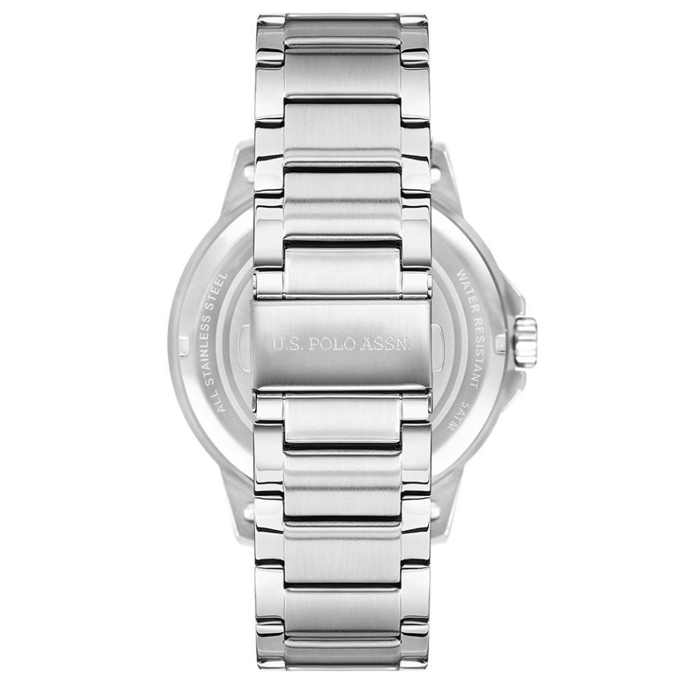 U.s Polo Assn. USPA1000-01 44 mm Çelik Erkek Kol Saati