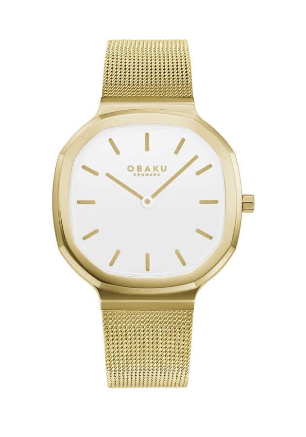 Obaku Denmark V253LXGWMG Quartz Safir Cam 32 mm Kadın Kol Saati