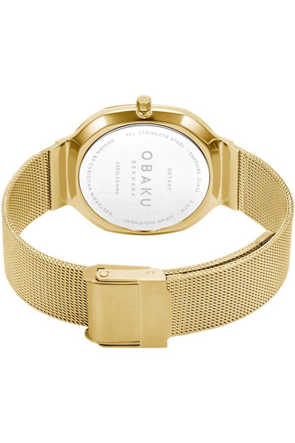 Obaku Denmark V253LXGWMG Quartz Safir Cam 32 mm Kadın Kol Saati