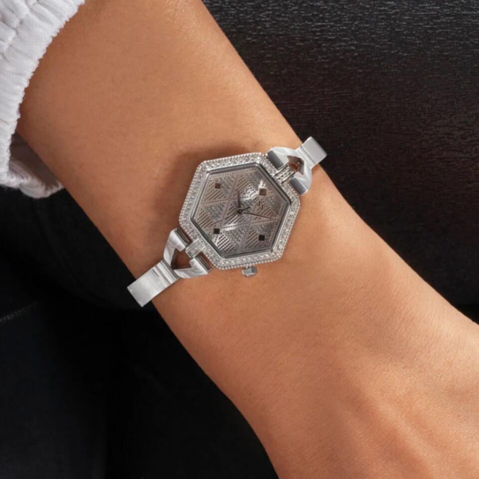 Guess GUGW0680L1 Quartz Çelk Gri Kadın Kol Saati