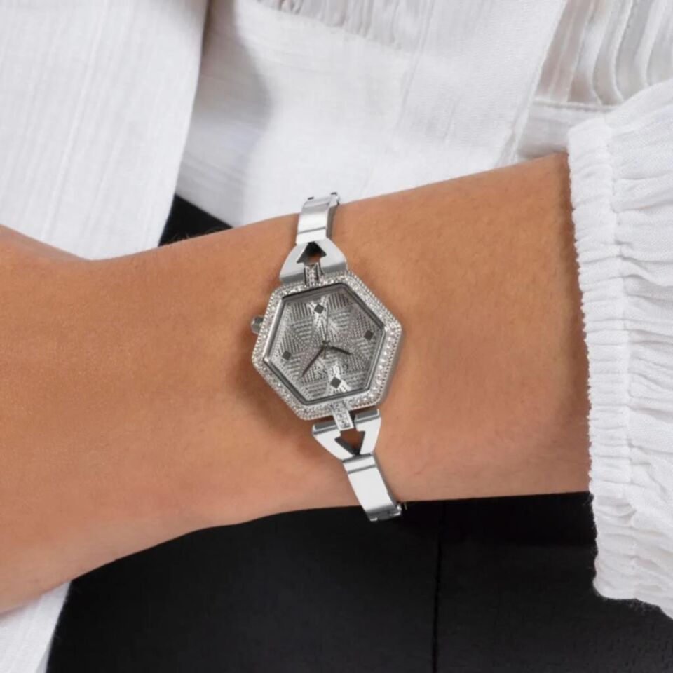 Guess GUGW0680L1 Quartz Çelk Gri Kadın Kol Saati