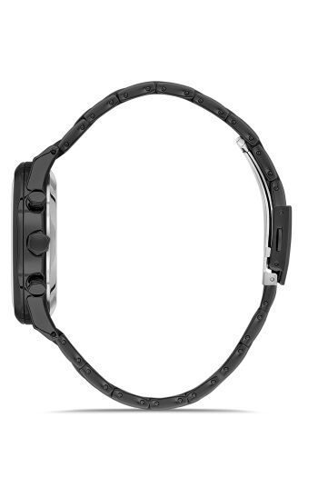 Ferro FM31458A-G Quartz Çelik Siyah 44 mm Fonksiyonları Aktif Erkek Kol Saati