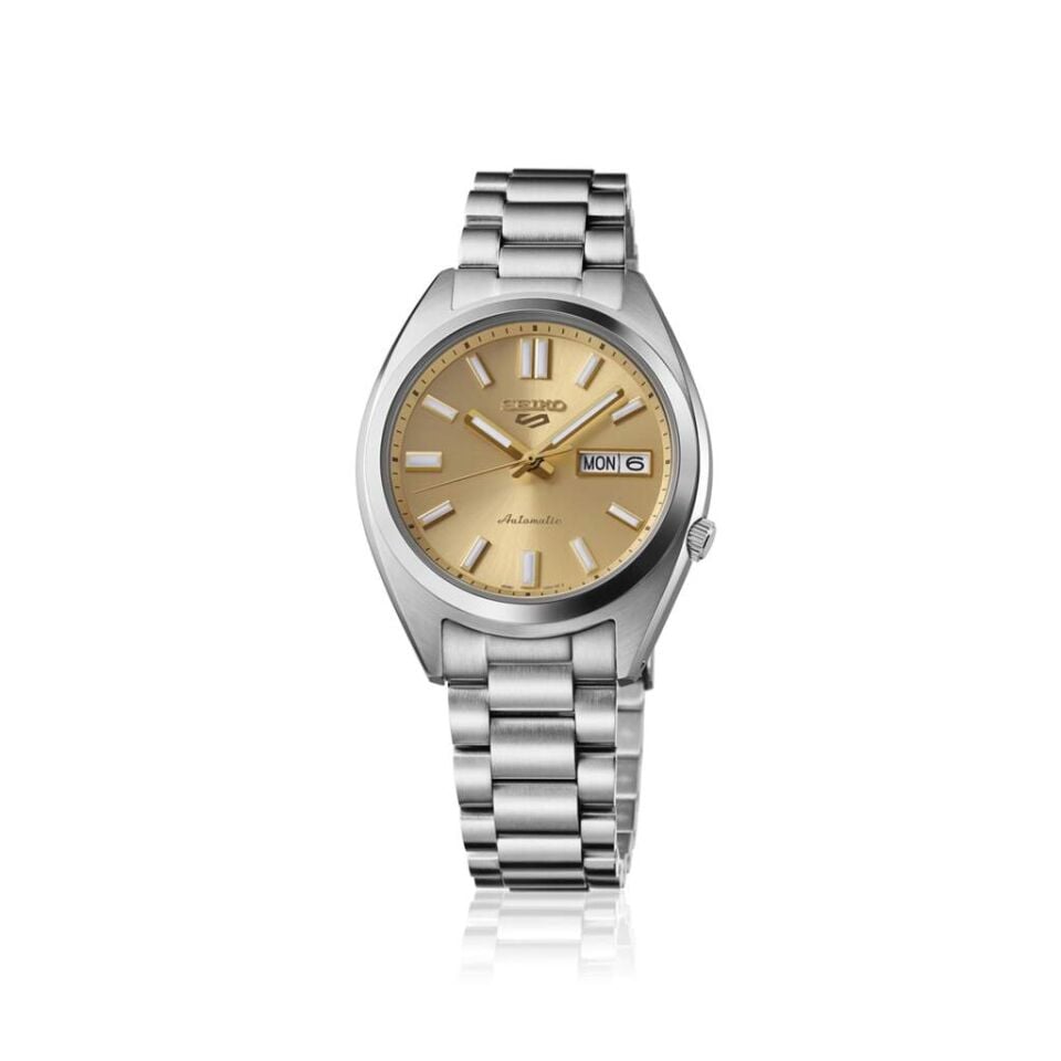 Seiko SRPL59K Otomatik Çelik Gri Sarı Kadran 37 mm Erkek Kol Saati