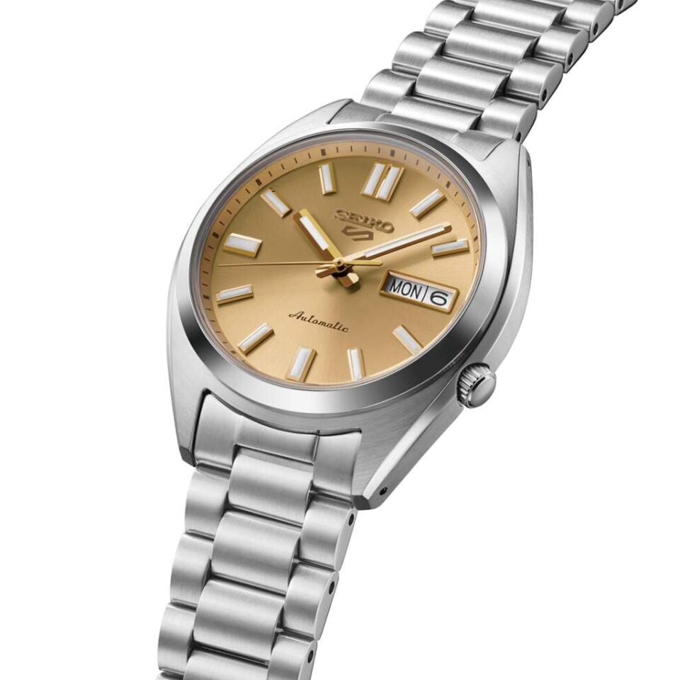 Seiko SRPL59K Otomatik Çelik Gri Sarı Kadran 37 mm Erkek Kol Saati