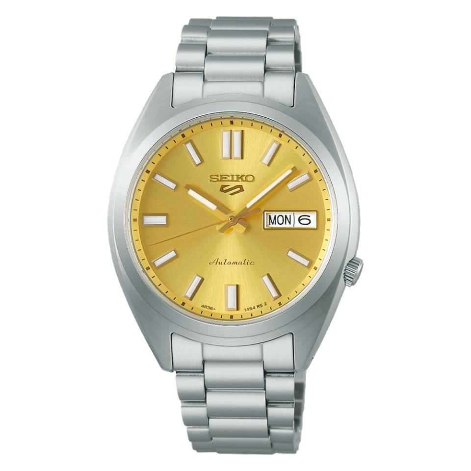 Seiko SRPL59K Otomatik Çelik Gri Sarı Kadran 37 mm Erkek Kol Saati