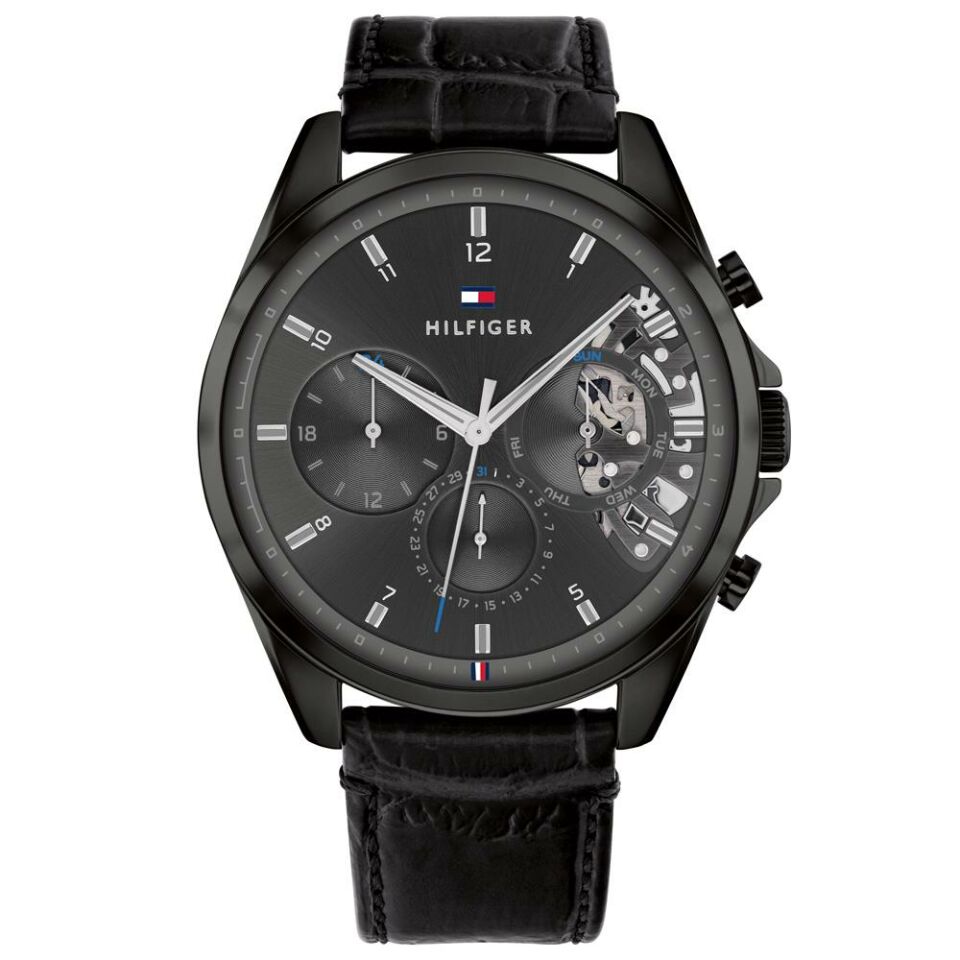 Tommy Hilfiger TH1710452 43 mm Siyah Erkek Kol Saati