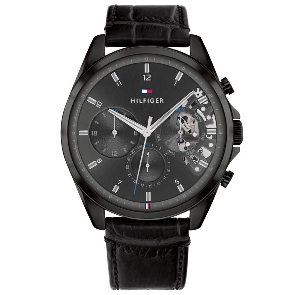 Tommy Hilfiger TH1710452 43 mm Siyah Erkek Kol Saati