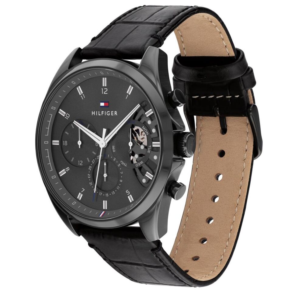 Tommy Hilfiger TH1710452 43 mm Siyah Erkek Kol Saati