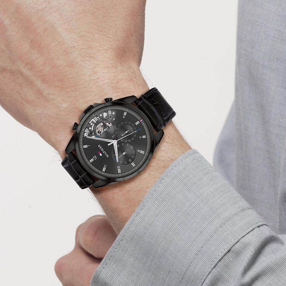Tommy Hilfiger TH1710452 43 mm Siyah Erkek Kol Saati