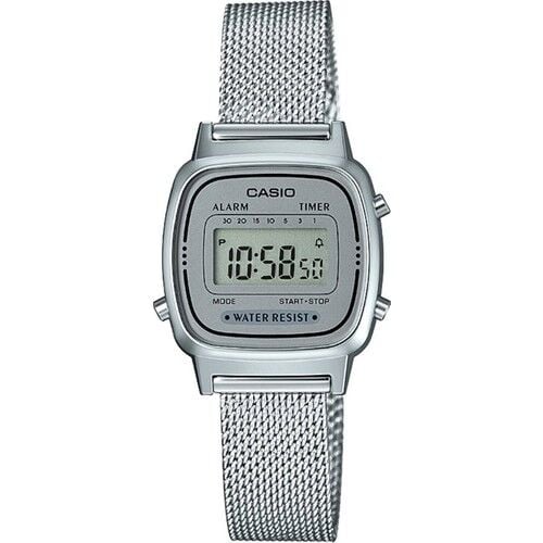 Casio LA670WEM-7DF Retro Quartz Çelik Gri 25 mm Kadın Kol Saati