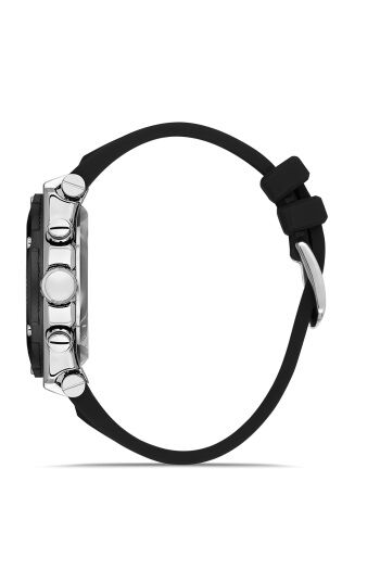 Ferro FM31396D-J2 Quartz Silikon Siyah 48 mm Fonksiyonları Aktif Erkek Kol Saati