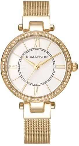 Romanson RM8A20TLGGAS1G Quartz Hasır Gold 31 mm Kadın Kol Saati