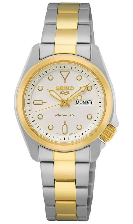 Seiko SRE004K1 Otomatik Çelik Altın/Gri 10 ATM 28 mm Kadın Kol Saati
