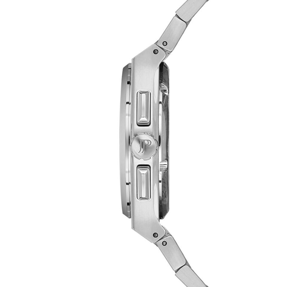 Jacques Philippe JPQGC4113X6 Swiss Made Safir Cam Çelik Gri 42 mm Erkek Kol Saati