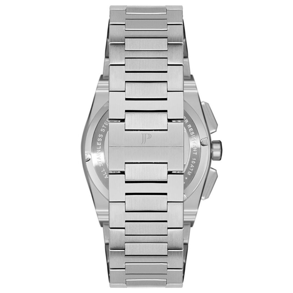 Jacques Philippe JPQGC4113X6 Swiss Made Safir Cam Çelik Gri 42 mm Erkek Kol Saati