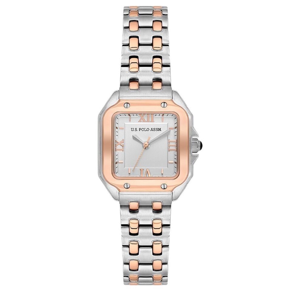 U.s. Polo Assn. USPA2074-02 Quartz Çelik Rose/Gri Kadın Kol Saati