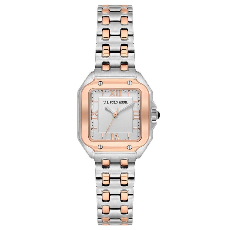 U.s. Polo Assn. USPA2074-02 Quartz Çelik Rose/Gri Kadın Kol Saati