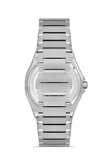 Ferro Gümüş Çelik Kordon Erkek Kol Saati FM40136A-A2 Tüm Fonksiyonlar Aktif 3 ATM Su Geçirmez