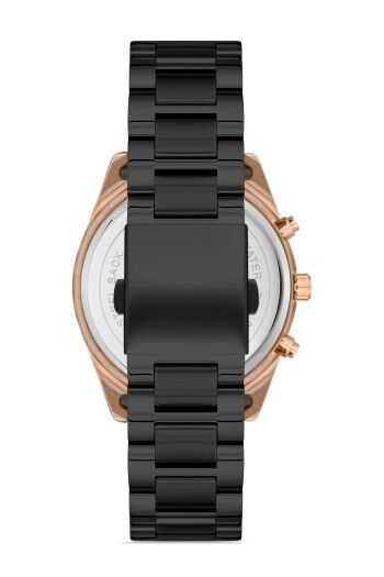 Ferro 44 mm Siyah Çelik Kordon Erkek Kol Saati FM31920A-R FM31920A-R