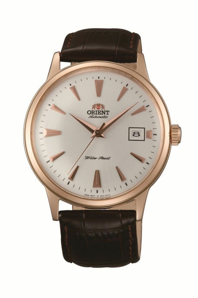 Orient FAC00002W0 Bambino KurOtomatik Deri Kahverengi Beyaz Kadran 41 mm Erkek Kol Saati