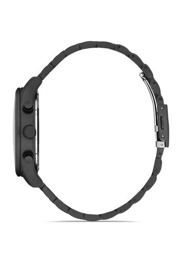 Ferro 44 mm Siyah Çelik Kordon Erkek Kol Saati FM31915A-G FM31915A-G