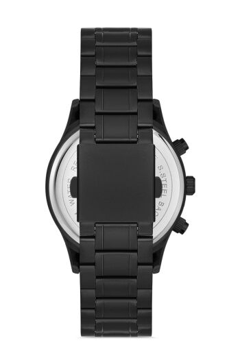 Ferro 44 mm Siyah Çelik Kordon Erkek Kol Saati FM31915A-G FM31915A-G