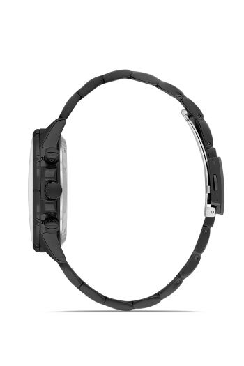 Ferro FM31461A-G Quartz Çelik Siyah 45 mm Fonksiyonları Aktif Erkek Kol Saati