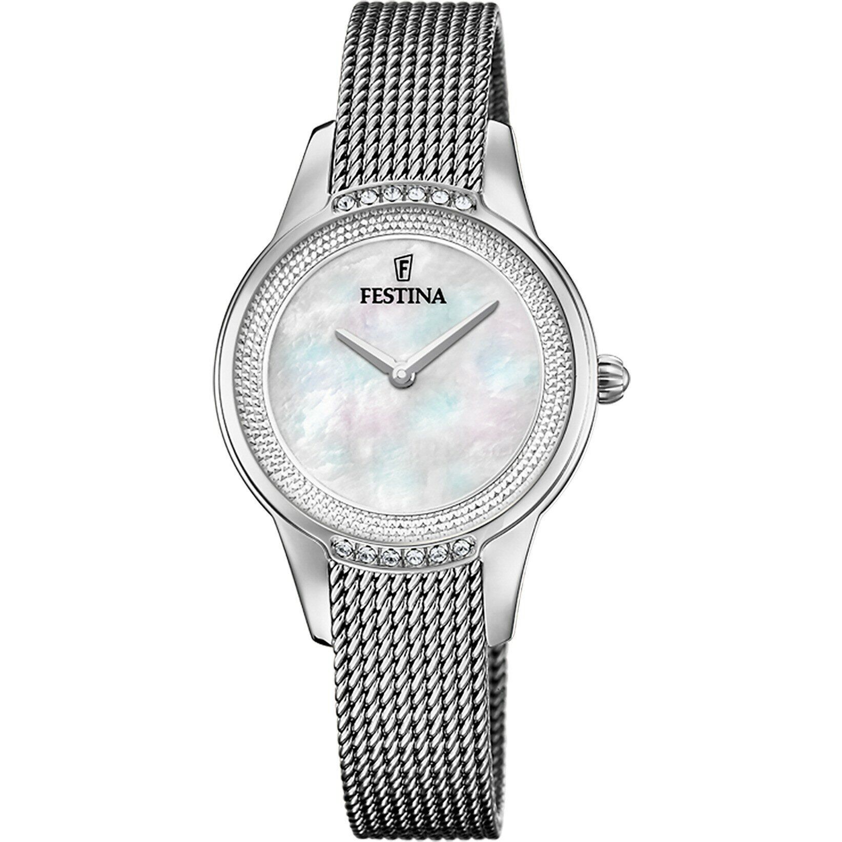 Festina F20494/4 Mademoiselle Quartz Çelik Gri 30 mm Kadın Kol Saati