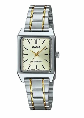 Casio LTP-V007SG-9EUDF Quartz Çelik Gri Altın Rengi 22 mm Kadın Kol Saati