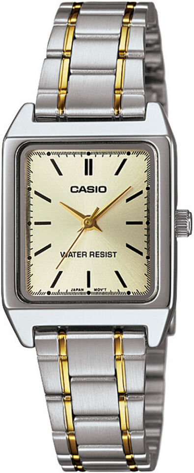 Casio LTP-V007SG-9EUDF Quartz Çelik Gri Altın Rengi 22 mm Kadın Kol Saati