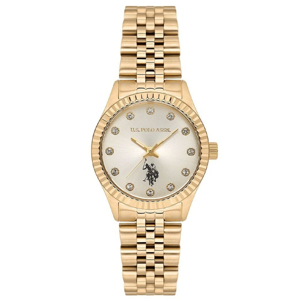 U.s. Polo Assn. USPA2086-04 Quartz Çelik Altın Rengi 30 mm Kadın Kol Saati