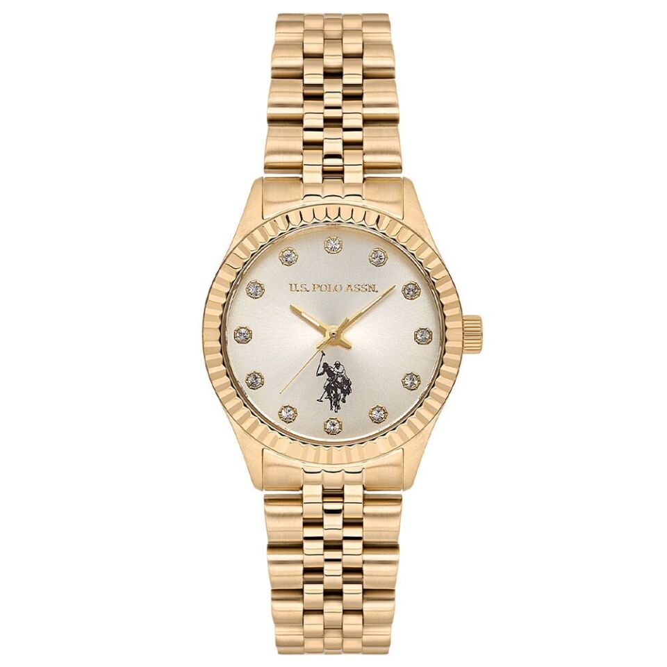 U.s. Polo Assn. USPA2086-04 Quartz Çelik Altın Rengi 30 mm Kadın Kol Saati